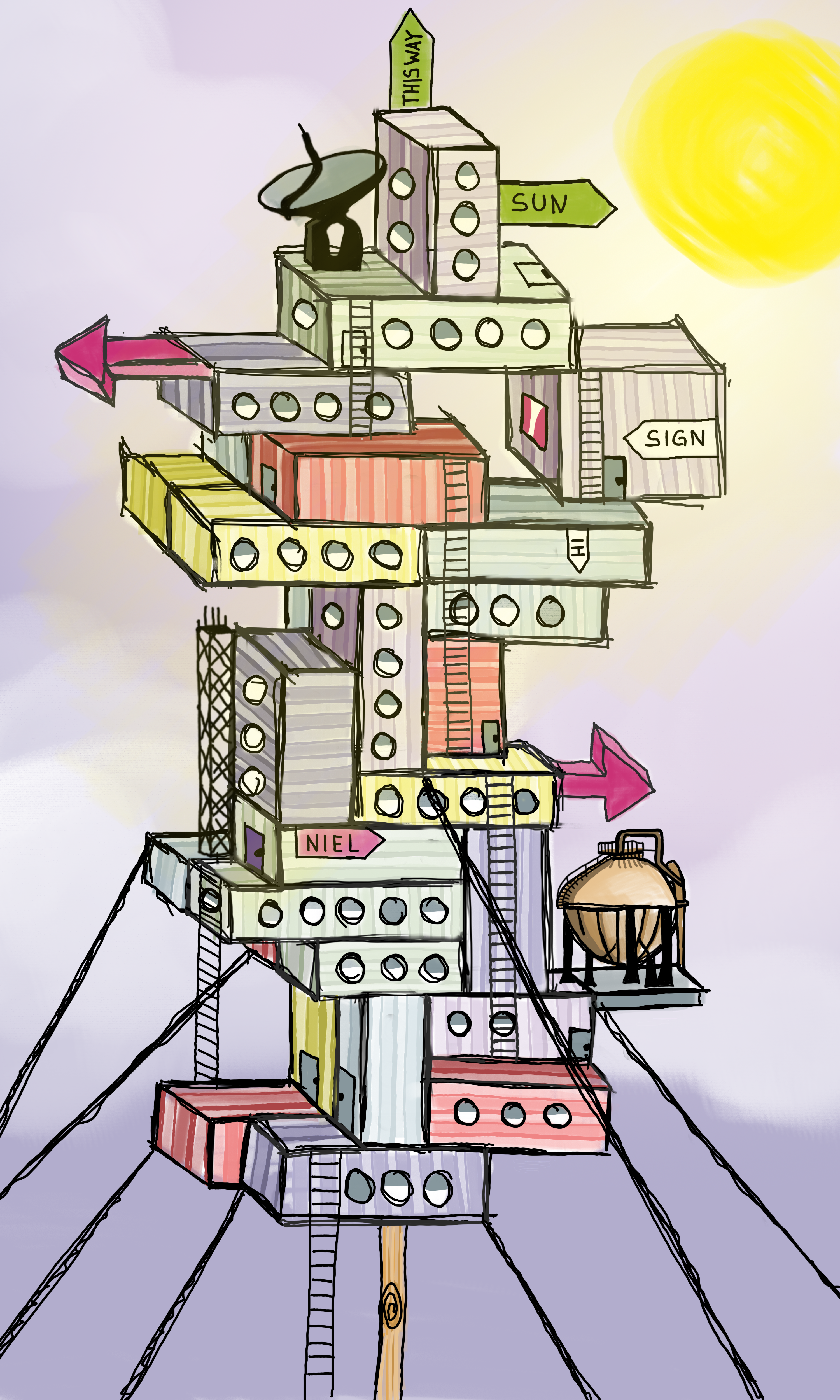 Niel&rsquo;s House &mdash; AR Artwork by Noizybutpurple